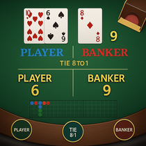 Neon54 - Baccarat Table Game - Highroller Casino Game